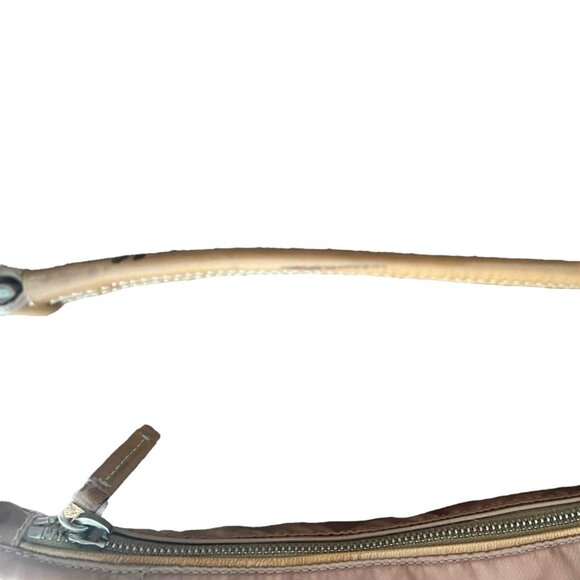 PRADA: Pale Pink/Salmon Handbag #1245 - Picture 7 of 8